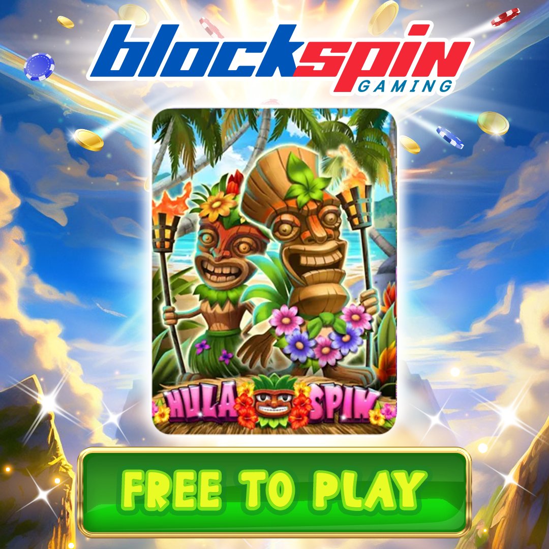 🎰SLOT OF THE WEEK🎰
🪘 Hula Spin is our slot of the week! Check it out now and double the gems you mine! 💎

🎮Play @BlockSpinGaming now for FREE and start getting those big wins!