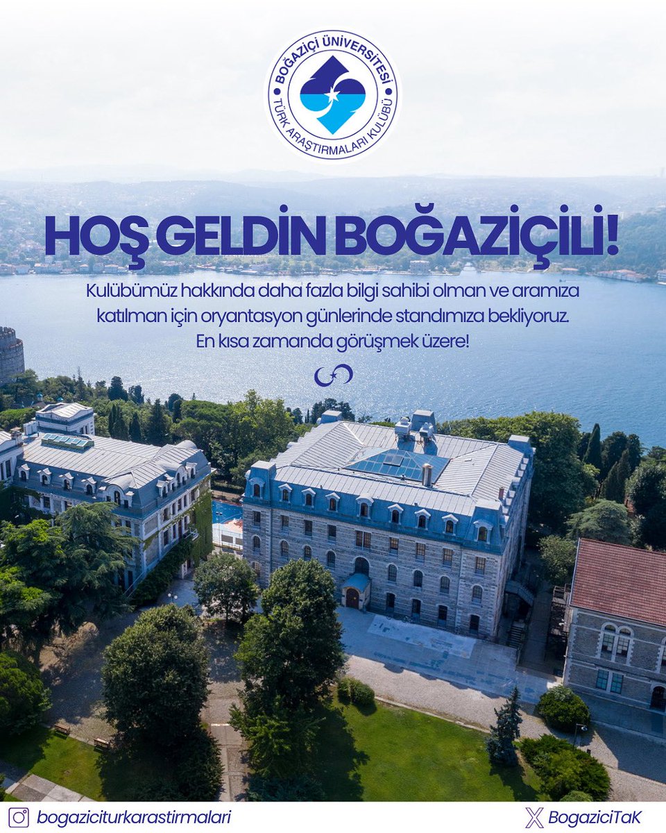 Aramıza hoş geldin Boğaziçili!

Kulübümüz hakkında daha fazla bilgi sahibi olman ve aramıza katılman için oryantasyon günlerinde standımıza bekliyoruz. 

En kısa zamanda görüşmek üzere!