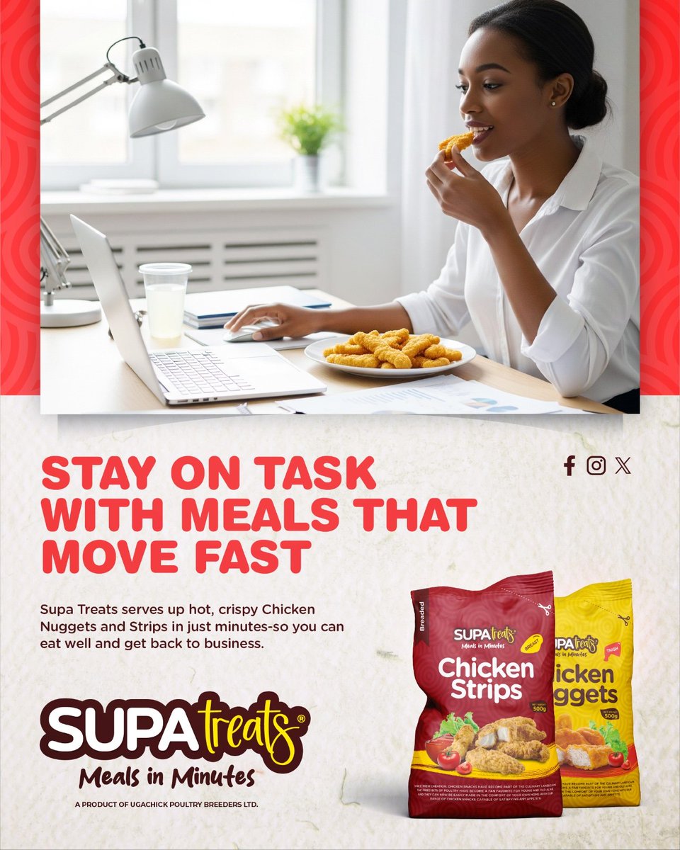 Monday morning is already jam-packed — traffic, emails, deadlines. At least food shouldn’t stress you.

Supa Treats Chicken Nuggets &amp; Strips, ready in minutes, keep you moving.

#MealsInMinutes #SupaTreats