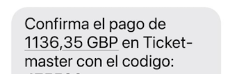 🚨 Mi experiencia con la tarjeta <a href="/CarrefourES/">Carrefour España</a>  PASS
Sufrí un fraude en junio: me llegó un SMS con código que NO usé, y aun así cargaron 1.333 € en mi tarjeta.
Puse denuncia. Me lo devolvieron.
El 19 de agosto, me lo volvieron a cobrar sin aviso ni autorización. <a href="/Ticketmaster/">Ticketmaster</a>