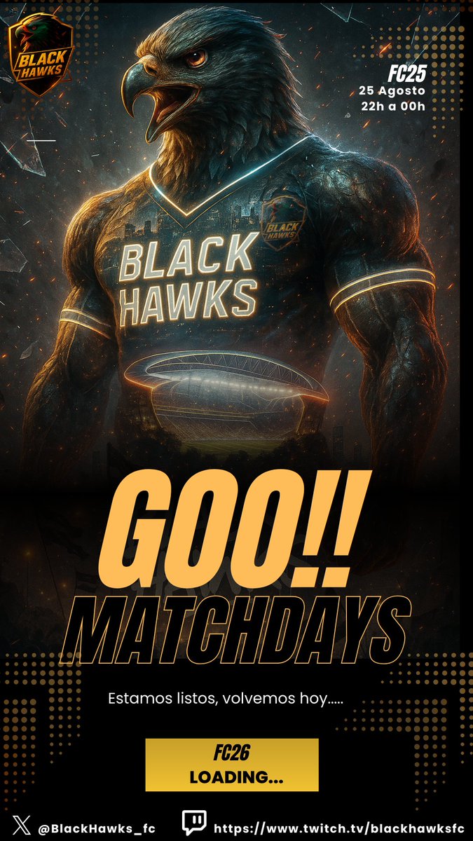 ⚠️𝐂𝐎𝐌𝐔𝐍𝐈𝐂𝐀𝐃𝐎 𝐎𝐅𝐈𝐂𝐈𝐀𝐋⚠️

Llegó el día, empezamos a rodar, comenzamos a calentar manos en #FC25 para llegar lo mejor posible a #F26

Proyecto ilusionante y con muchas ganas de empezar a competir.

#WeAreHawks