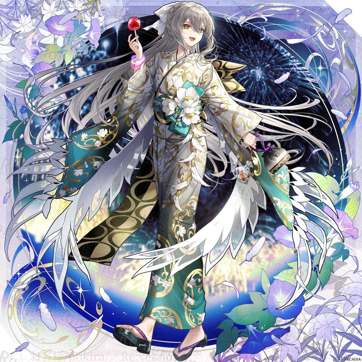 【2053 鎌倉夏祭り】今年のロスアカ浴衣のご紹介①メアリー様(Elaine Willy様ご提案)//ご依頼ありがとうございました！！★『ロスト・アーカディア』（C）お客様/pokira/Re:version★作品URL=rev2.reversion.jp/illust/detail/…
#PBW