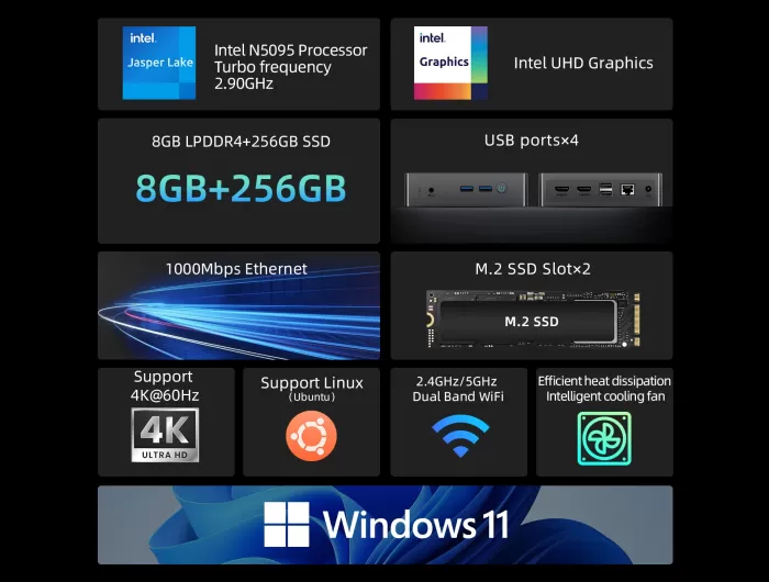 miniPcReview's tweet photo. Mini PC con Windows 11 e Intel Celeron N5095 por menos de 100€
¿Vale la pena este compacto economico?
Review con especificaciones técnicas, diseño y calidad, rendimiento y opiniones en páginas conocidas
#pcs #Review #minipcs
https://t.co/zqpNBwpk7w https://t.co/nos2c0RpPo