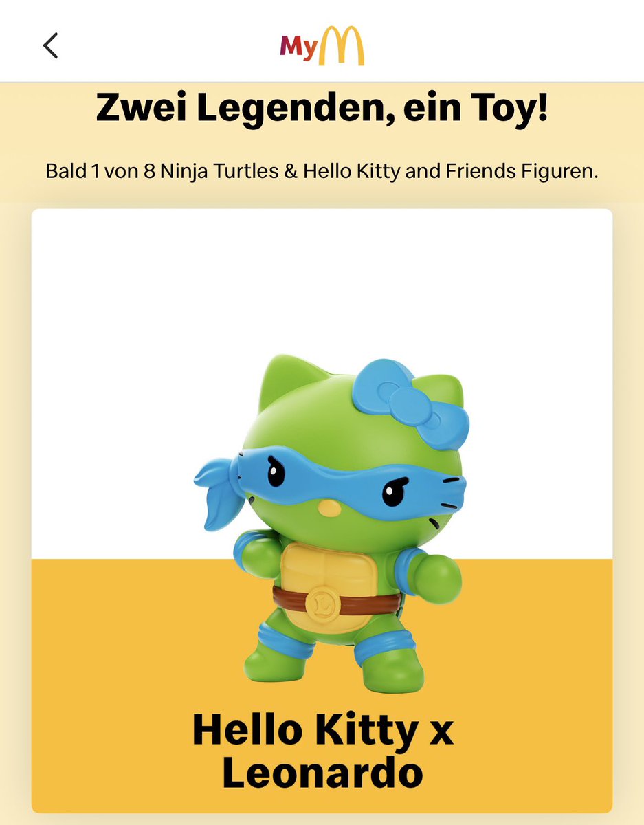 вкусно и точка:
у нас коллаба с хеллоу китти – вот вам розовые бургеры 💅🦄

немецкий мак:
у нас коллаба с хеллоу китти, но и с черепашками-ниндзя заодно – ПОЛУЧИТЕ ЗЕЛЁНУЮ КОШЕЧКУ-МУТАНТА ☢️