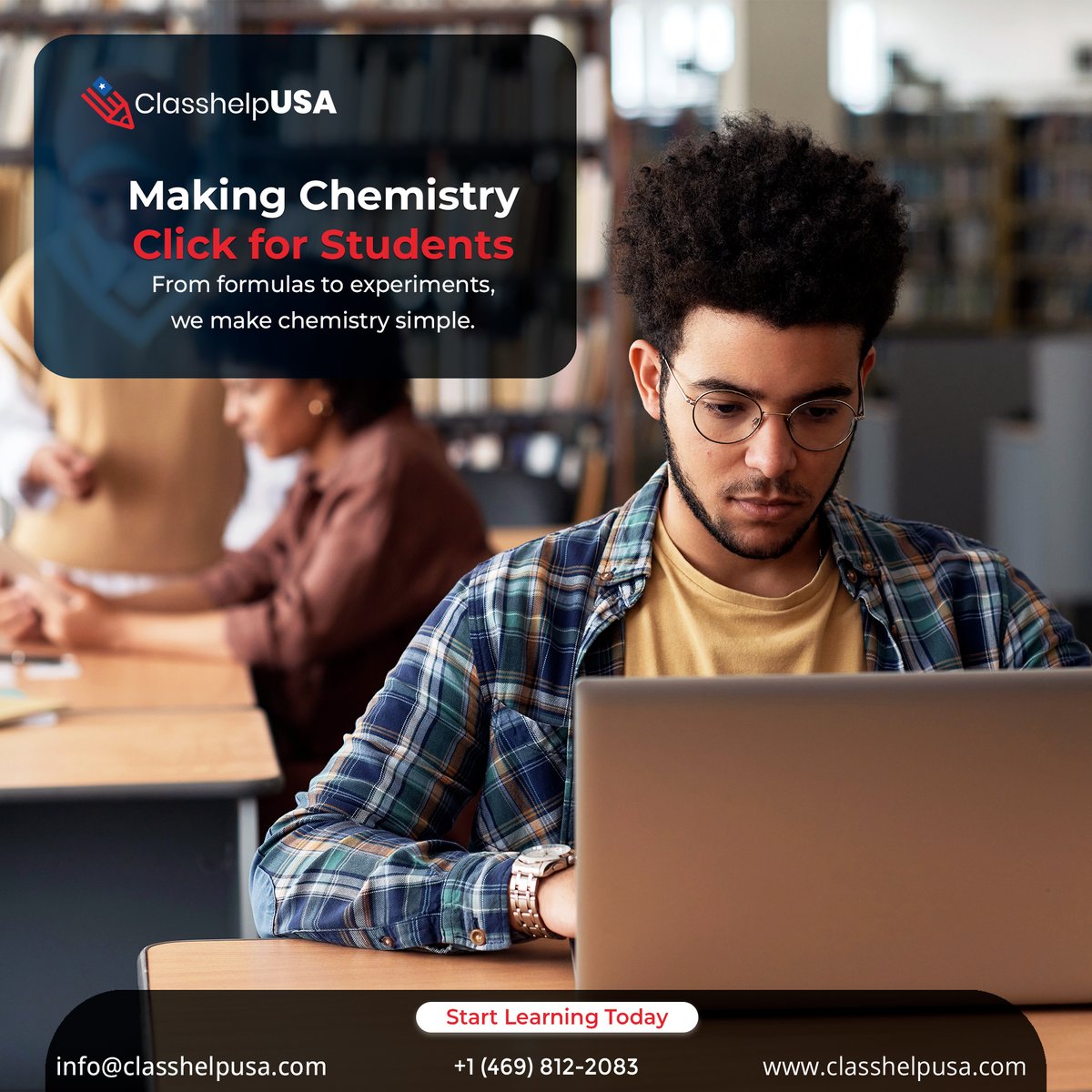 classhelpusa's tweet image. Struggling with chemical equations? We break down reactions into simple steps so you understand not just the “how” but the “why.”
.
.
.
#ChemistryHelp #ScienceSimplified #ClassHelpUSA
