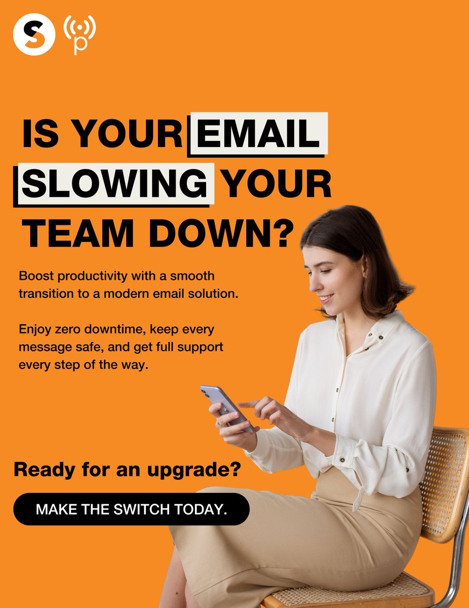 Is your email system dragging down team efficiency? Enhance productivity by transitioning smoothly to a cutting-edge email solution. 

✅ Zero downtime 
✅ Retain all messages 
✅ Comprehensive support. 

Ready for an upgrade? 

Make the switch: buff.ly/UxufFmr