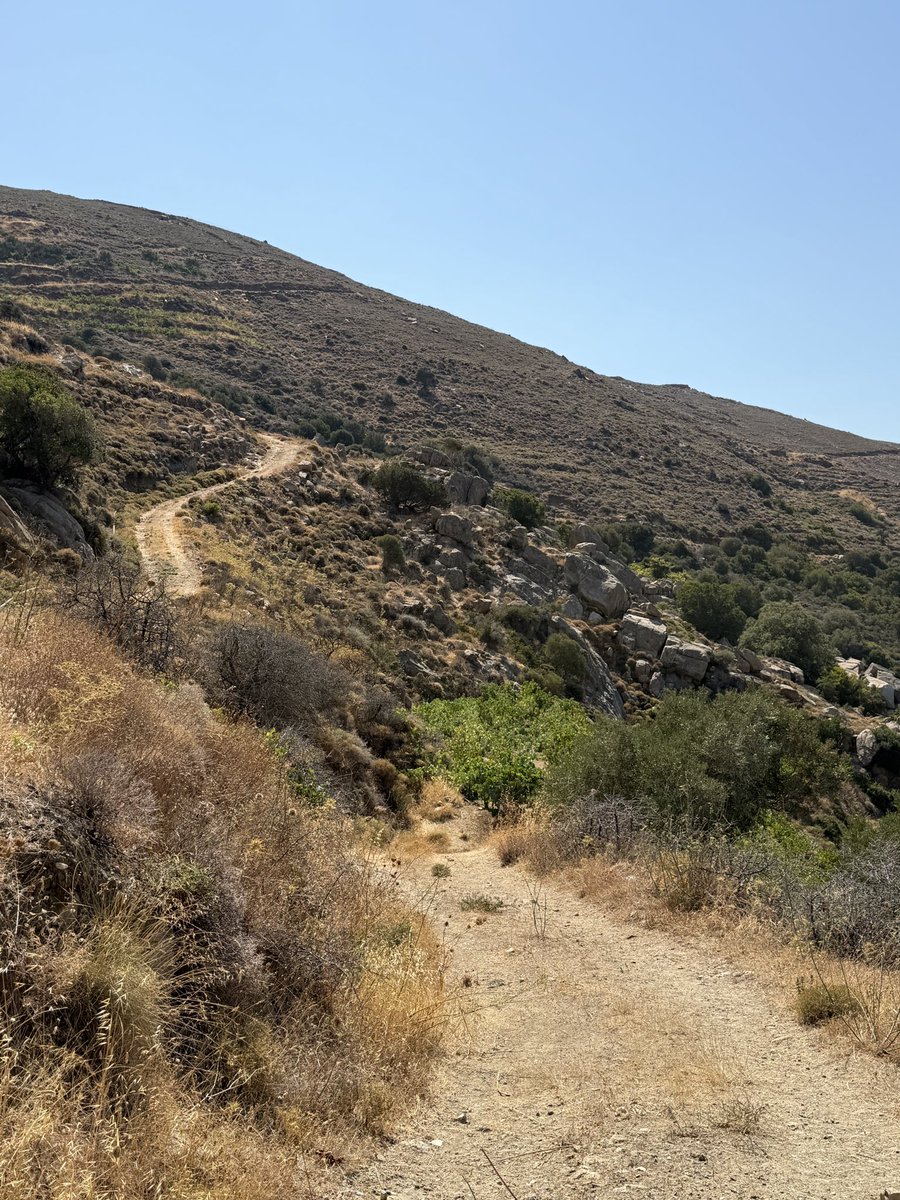 Thumbs up to L’Heritage Korres Yastra, a new winery on Naxos 🇬🇷 set up by four siblings: Manolis, Marcos, Sofia and Giorgos. 
The 1st vintage from their diminutive plots makes a fine impression. The Potamisi white blend has salty power and the Rosé is from popular Fokianó.