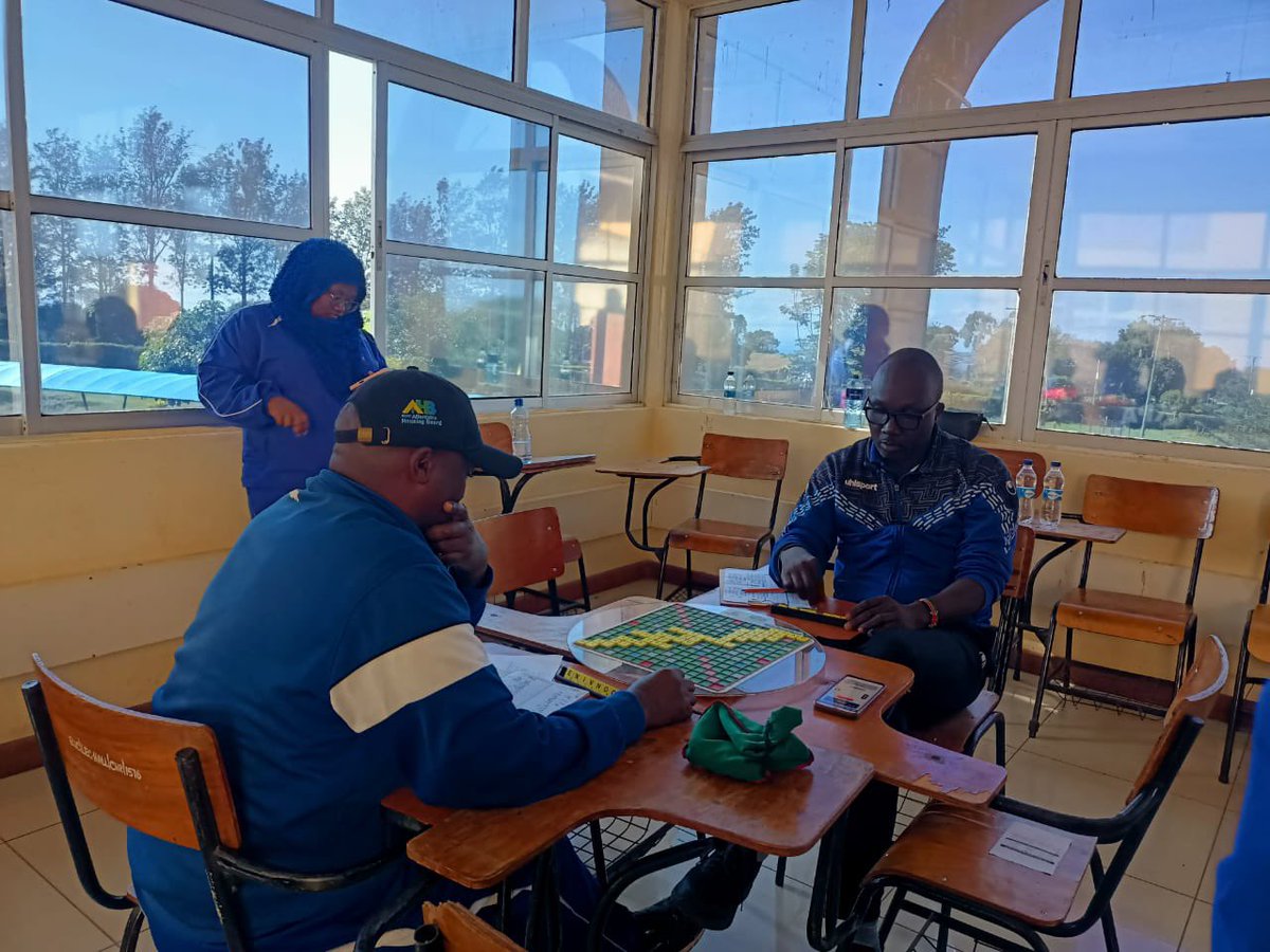 KECOSOGames's tweet photo. Scrabble underway at Embu University 
#KECOSOGames #kecoso2025
@CA_Kenya @Kenya_Ports @KenyaAirports https://t.co/T1NCeVyrVe