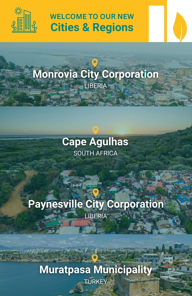 CitiesWithNature (@citieswnature) on Twitter photo Welcome to our new cities & regions 🌿 🏙️ 
GET INVOLVED | Find out more about how cities and regions are driving global biodiversity change at the local level: citieswithnature.org
#CitiesWithNature #RegionsWithNature #ForNature Welcome to our new cities & regions 🌿 🏙️ 
GET INVOLVED | Find out more about how cities and regions are driving global biodiversity change at the local level: citieswithnature.org
#CitiesWithNature #RegionsWithNature #ForNature