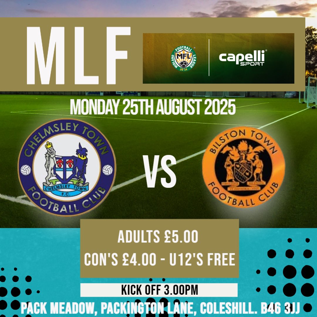 Chelmsley Town FC 🏴󠁧󠁢󠁥󠁮󠁧󠁿 tweet media