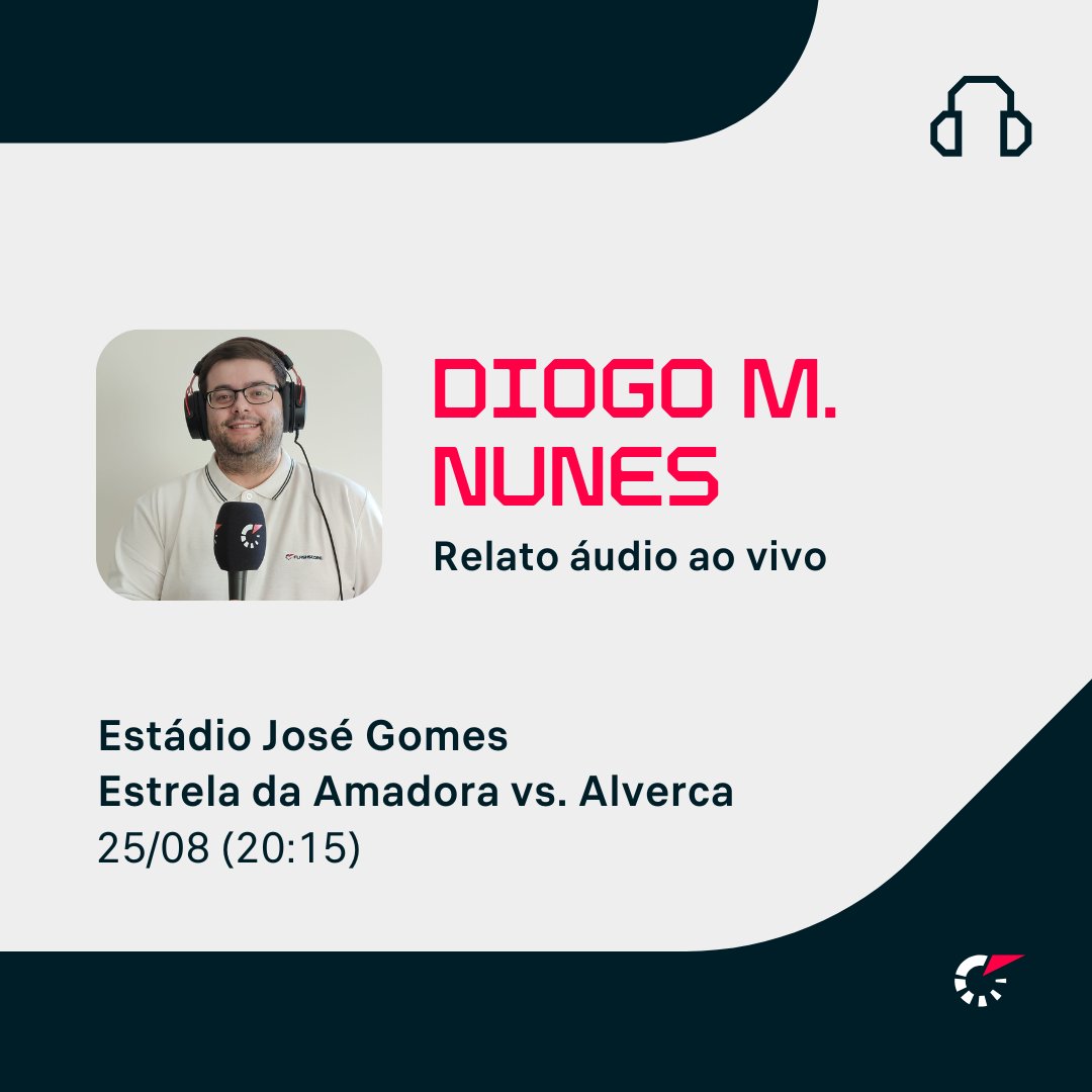 diogomn12's tweet image. 🚨 Reencontro de clássicos na procura pelo 1.ª triunfo! 🚨

👉 Hoje, às 20h15, vou fazer o relato do @estrelamadora x @FCAlverca ! Jogo da 3.ª ronda da @ligaportugal!

👉 Podem ouvir-me através do @FlashScorePT!

#FlashScorePT #estrelaamadora #FCAlverca #cfeafca #LigaPortugal