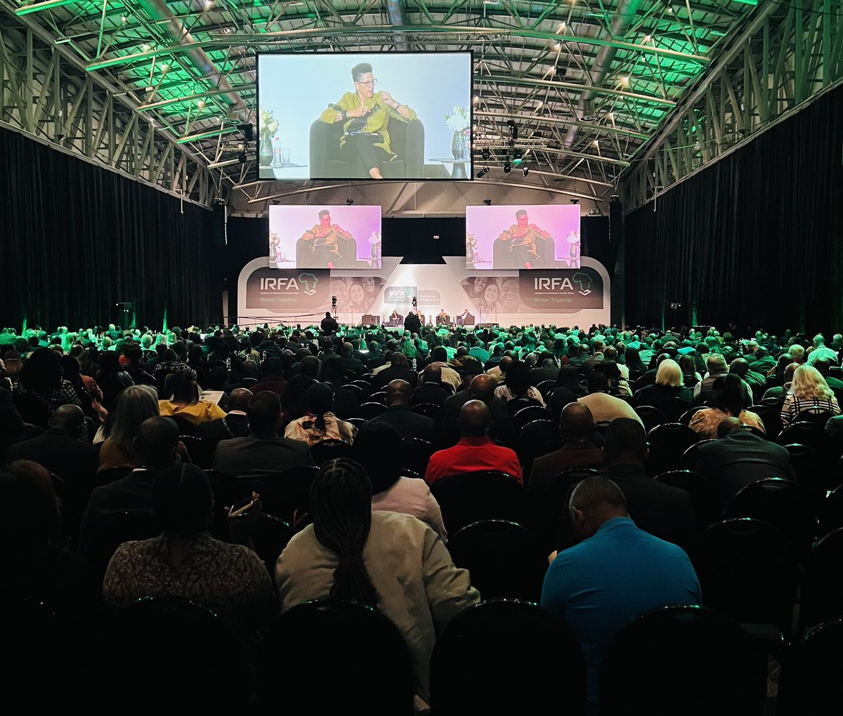 GuyOpperman's tweet image. In a wintry Cape Town at the Institute of Retirement Funds Africa conference championing pensions and proper retirement planning. 
A massive conference seeing real change across this great continent. Making the case for #DefinedContribution auto enrolled savings and #pensions 1/