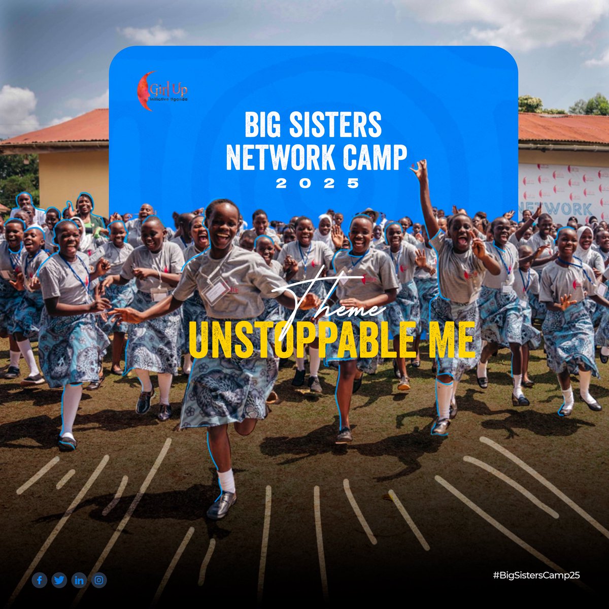The stage is set. The theme is clear. The energy is building. This year, it’s all about embracing the Unstoppable Me within each girl. Stay tuned for live updates from the Big Sisters Camp 2025!
 
#BigSistersCamp25 #UnstoppableMe