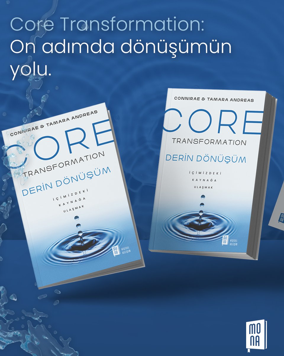 MonaKitap's tweet image. Her olumsuz duygunun ardında şefkat, huzur ve bütünlük saklıdır. 💧

Core Transformation sizi bu öz’e davet ediyor.📚

#MonaKitap #KişiselGelişim #CoreTransformation