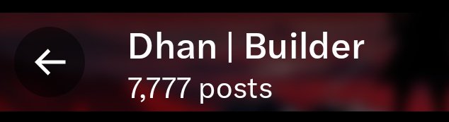 Gm gm , just noticed this 😂 7777

It won't be like this when I post this tweet, right ? 🤐