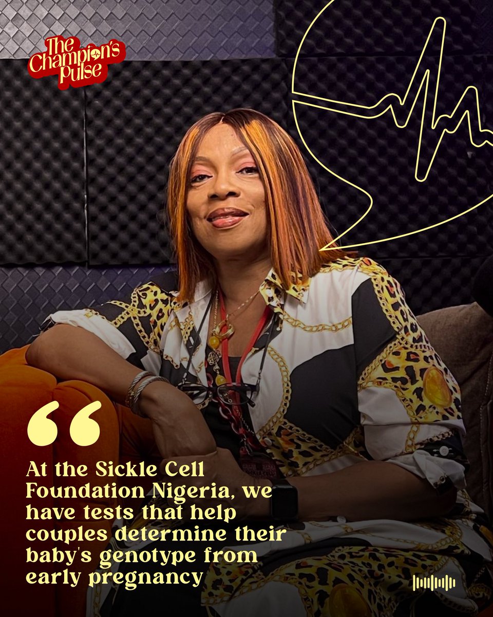 sicklecellnig's tweet photo. You’ve heard the myths but have you heard the truth?
🎧 Watch or listen to episode 2 now via the link in bio.
#TheChampionsPulsePodcast #SickleCellAwareness
#SCFN #SickleCellFoundationNigeria #KnowSickleCell https://t.co/tuPzuSosco
