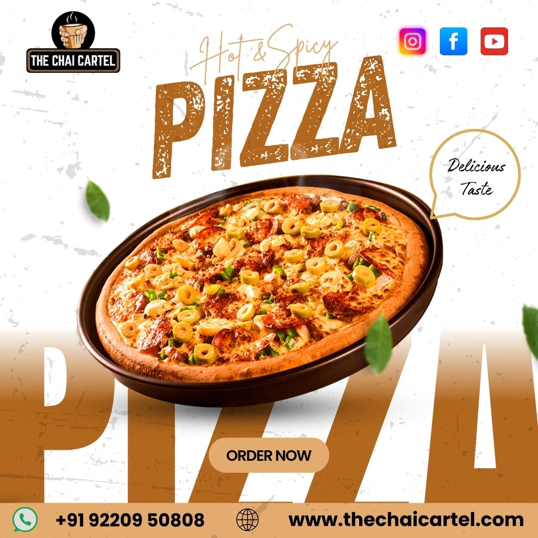 The_Chai_Cartel's tweet image. 🍕Hot &amp;amp; Spicy Pizza Alert!🔥
Our Hot &amp;amp; Spicy Pizza is loaded with cheesy goodness, fresh toppings, and just the right kick of spice to set your taste buds on fire!
📞+91 92209 50808
🌐thechaicartel.com
#TheChaiCartel #SpicyPizza #PizzaLovers #FoodieGoals #SuratEats #Dharwad