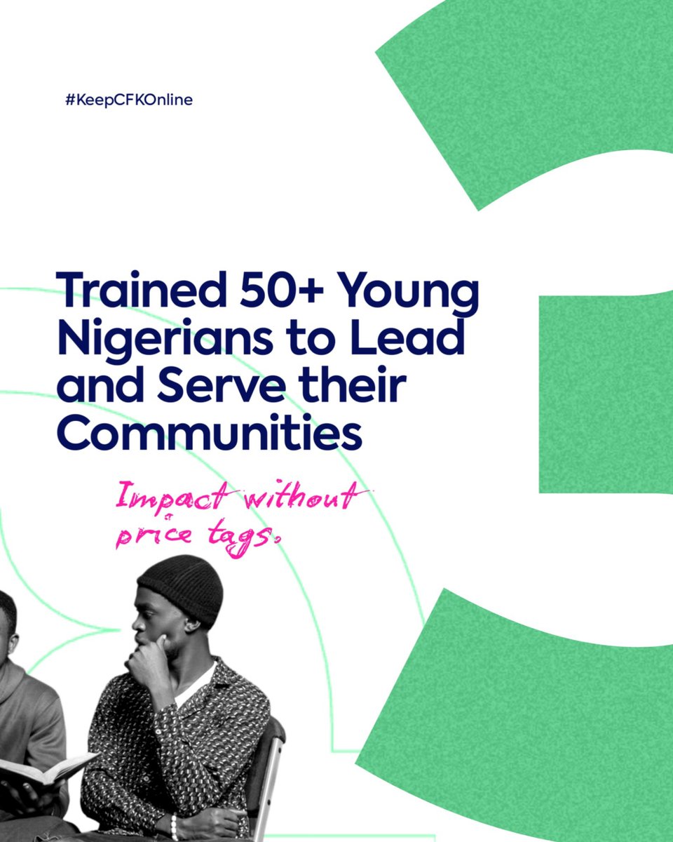 Care4Knowledge's tweet photo. Trained 50+ young Nigerians so far to serve initiatives that contribute to social change. https://t.co/unjZztIWB2