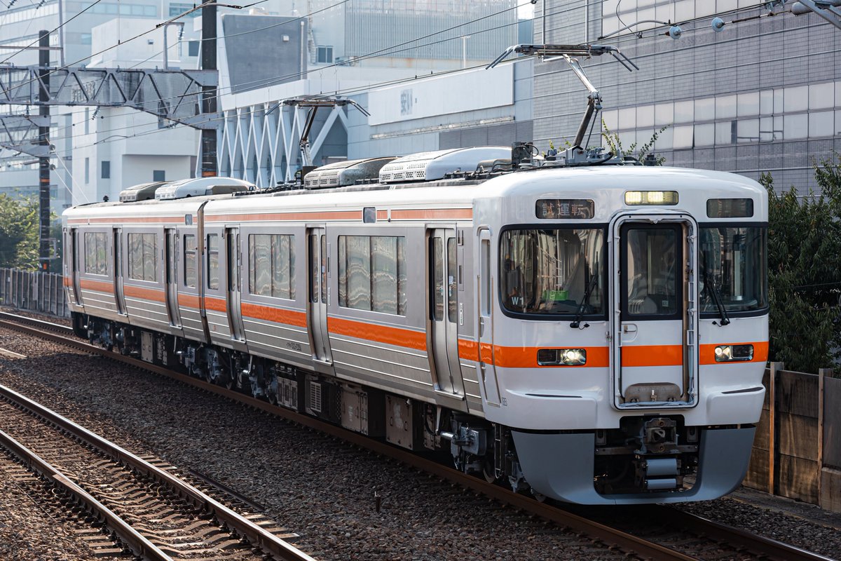 8/25
313系2350番台W1編成
名古屋工場出場試運転