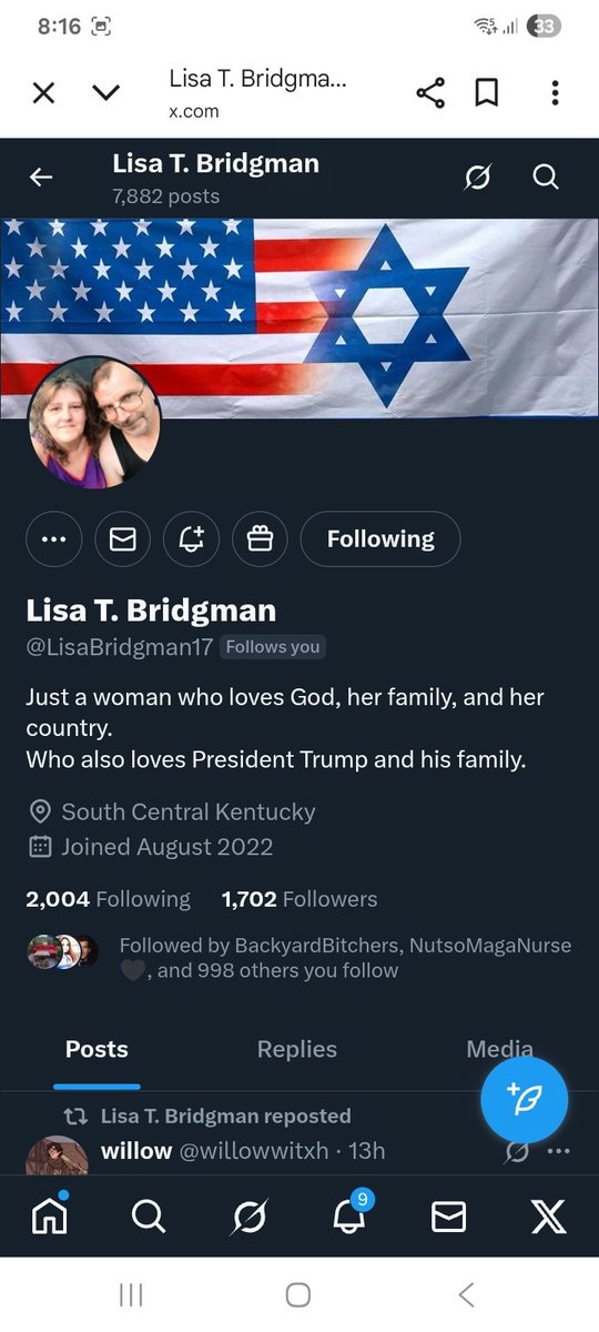 Can we find some more friends for 
<a href="/LisaBridgman17/">Lisa T. Bridgman</a> they do FB 
F&amp;R 💪🫶👊💥💯🇺🇸