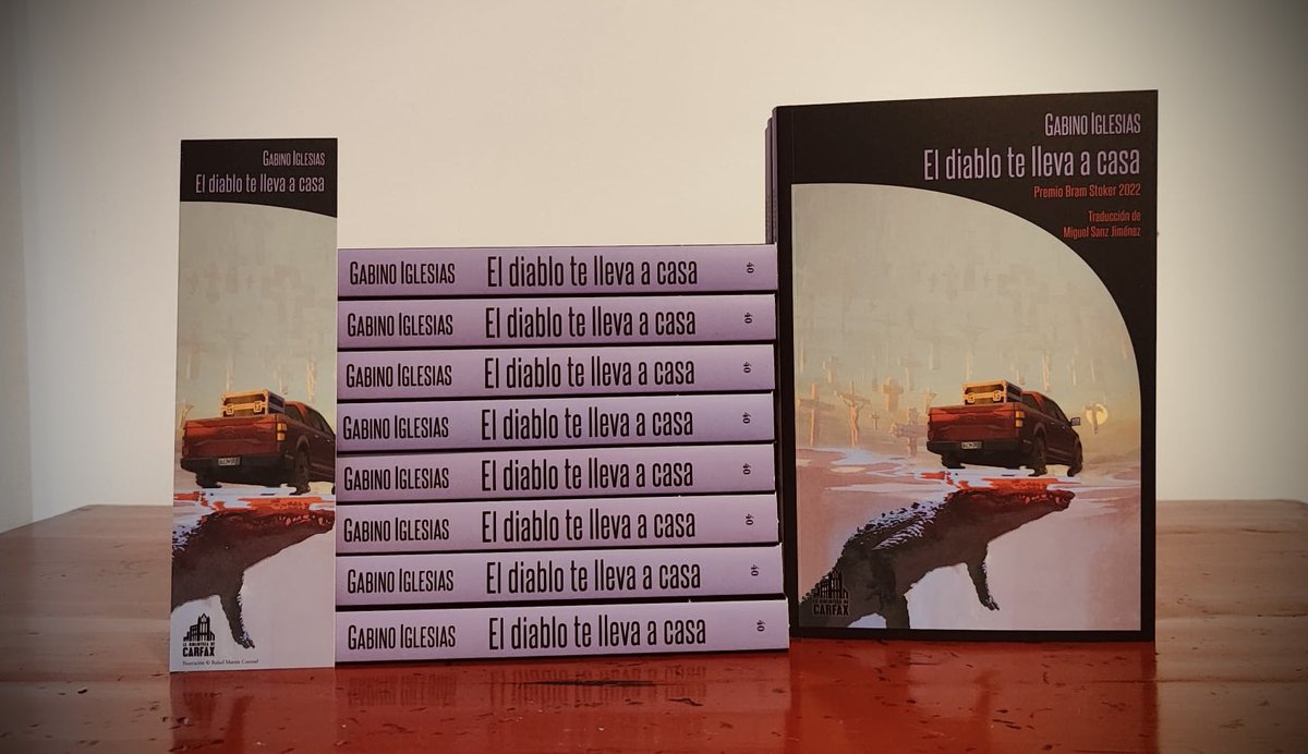 La biblioteca de Carfax (@bibliocarfax) on Twitter photo ¡Acabamos de abrir la preventa de nuestra próxima novedad!
«El diablo te lleva a casa», de <a href="/Gabino_Iglesias/">Gabino Iglesias</a>, traducido por Miguel Sanz.
5 % de descuento + ilustración, hasta el 7 de septiembre 🖤🖤
labibliotecadecarfax.com/producto/el-di… ¡Acabamos de abrir la preventa de nuestra próxima novedad!
«El diablo te lleva a casa», de <a href="/Gabino_Iglesias/">Gabino Iglesias</a>, traducido por Miguel Sanz.
5 % de descuento + ilustración, hasta el 7 de septiembre 🖤🖤
labibliotecadecarfax.com/producto/el-di…