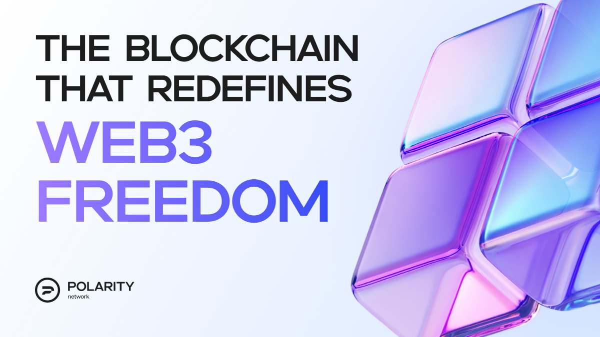 PolarityNet's tweet image. PolarityNet is unlocking the true potential of decentralization with speed, security, and scalability. 🌟
Experience Web3 freedom today.

👉 Explore more: polarity.network

#PolarityNet #Web3Freedom #BlockchainInnovation #DecentralizedFuture #PolarityNetwork