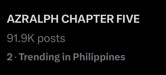 We are near reaching our next level, Razzles!

You're doing great! Teamwork makes the dream work. Thank you, Razzles!

AZRALPH CHAPTER FIVE
