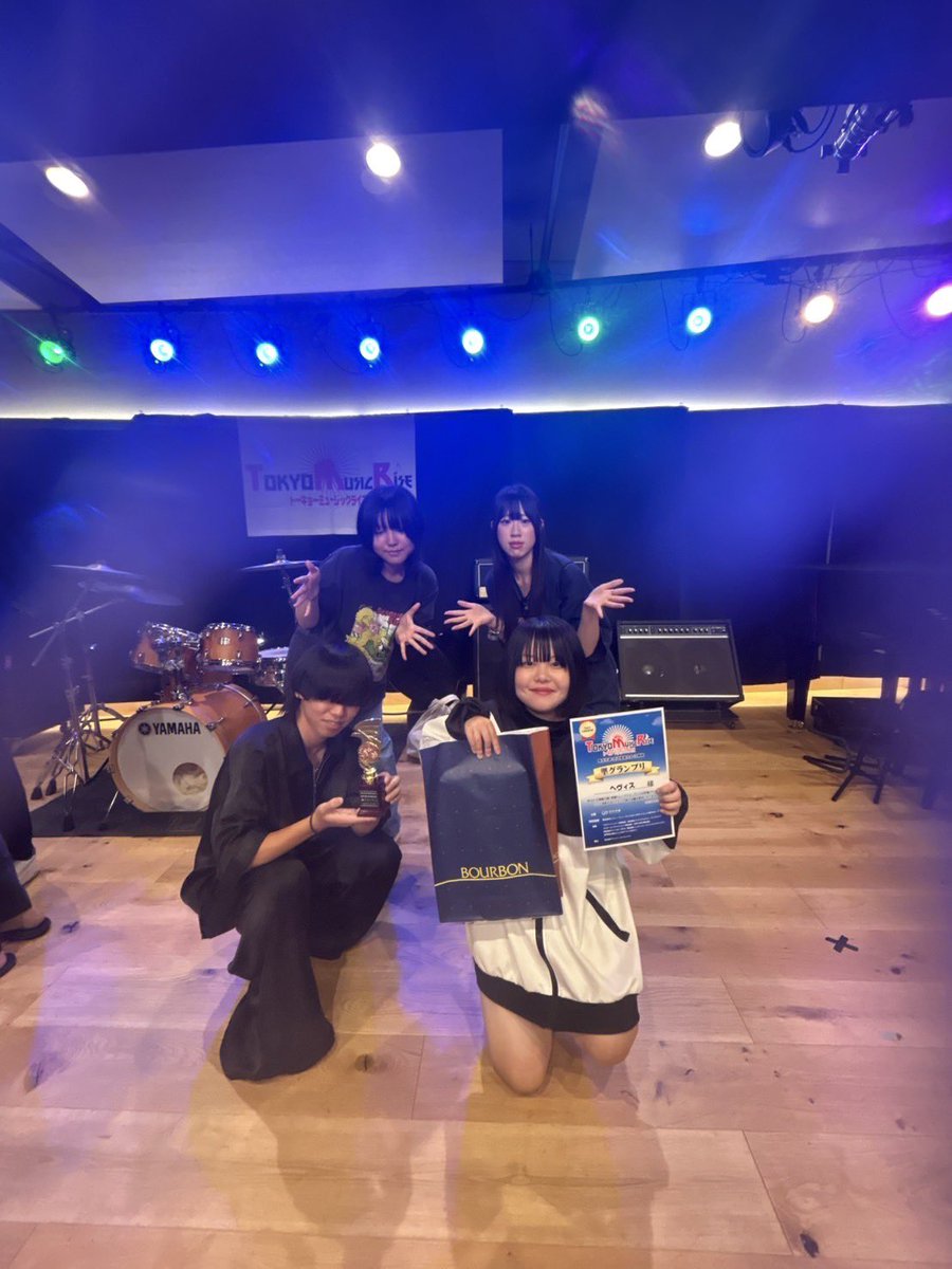 ㊗️Tokyo Music Rise 東京予選第3位㊗️
このような結果を残すことができてとても嬉しいです😭
8/30に行われるFINAL STAGEでもヘヴィスらしく頑張りたいと思います🐍
最後まで応援よろしくお願いいたします🙇‍♀️🙇‍♀️🙇‍♀️🙇‍♀️‼️