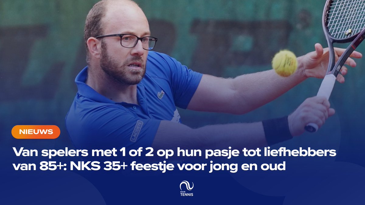 De winnaars van de Nationale Kampioenschappen Senioren Outdoor 35+ zijn bekend. Toernooileider Riet Sagius kijkt terug op een fantastisch verlopen editie, waar 246 spelers streden om de titels in Hilversum. #tennis #knltb 
tennis.nl/toptennis-nieu…
