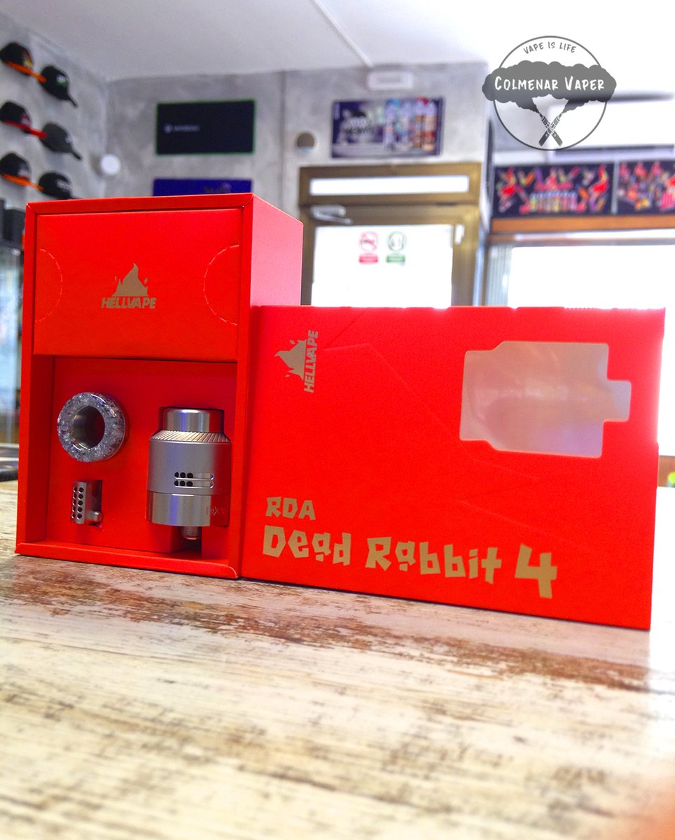 Nuevo DEAD RABBIT 4 RDA de <a href="/hellvapesales/">Officialhellvape</a>  📷📷📷
Nada más que añadir...