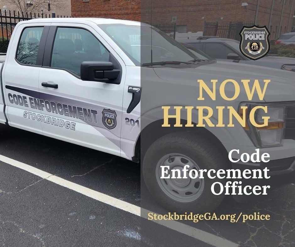 stockbridgecity's tweet image. 🚨 We’re Hiring: A Code Enforcement Officer for the City of Stockbridge 🚨
🔗 Apply now at  shorturl.at/gvXec! Join #StockbridgeGA and help keep our city a great place to live, work, and thrive.
#CodeEnforcement #CityofStockbridge