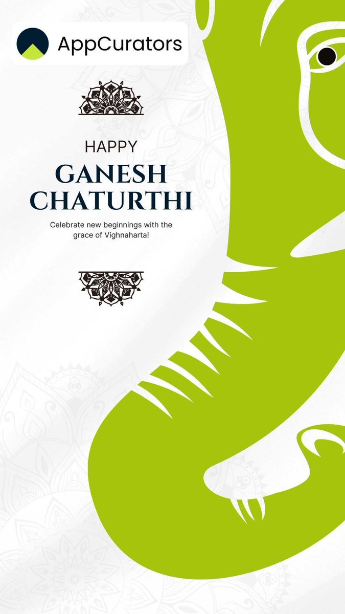 App_Curators's tweet image. #GaneshChaturthi