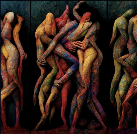 Gm, as <a href="/Ellii_art/">Ellii</a>  triptych “Polyamour mon Amour” has been selected as a finalist in the Still Image Award category of the <a href="/lumenprize/">The Lumen Prize</a>, I’d like to take a moment to celebrate his work as both a curator and an artist.

At <a href="/artcrushgallery/">Artcrush</a> , I’ve invited over 30 curators to select