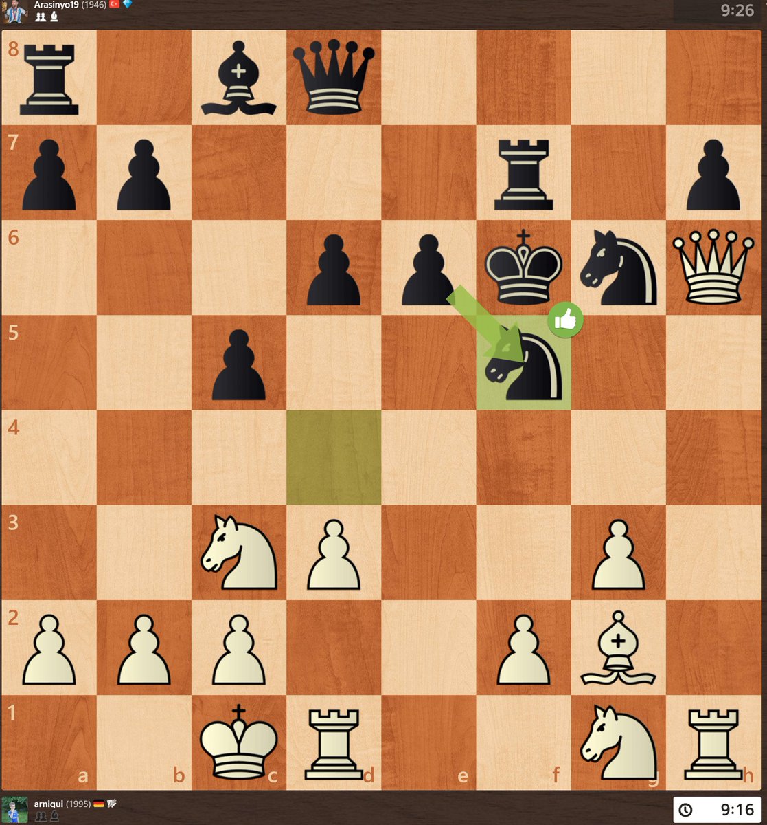 stellung ist zwar anyway viel besser aber welcher Zug finished das game / gewinnt viel material