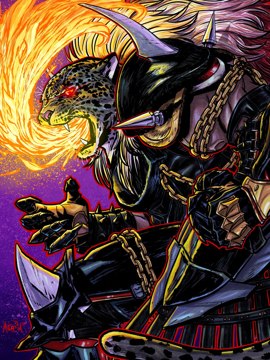 I'm officially throwing my mask into the ring for the #TEKKEN8Art Fandom campaign season 2

You know I had to draw #ArmorKing

<a href="/TEKKEN/">TEKKEN</a> <a href="/TEKKEN_Project/">【公式】鉄拳8 ＠鉄拳プロジェクト</a>