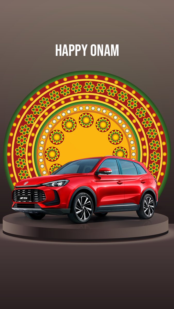 May this festive Onam season bring new beginnings, vibrant journeys, and moments worth celebrating.

#Onam #MGMotorAE #DrivenByPassion
