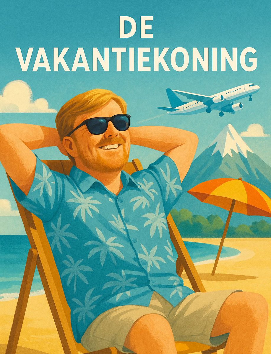 De Vakantiekoning 🏝️ 🚤 🍸✈️ 🛩️ (@vakantiekoning1) on Twitter photo Vol gas! De Vakantiekoning terug naar Griekenland.
🏖️ Vakantiedag: 49
🚤 Vakantieweek: 8
Na gesprekken met <a href="/MinPres/">Dick Schoof</a> voorzitters 1e/2e Kamer en vice-president <a href="/RaadvanState/">Raad van State</a> zit de Vakantiekoning vanavond weer aan de souvlaki en glaasje ouzo aan het zwembad
#altijdvakantie Vol gas! De Vakantiekoning terug naar Griekenland.
🏖️ Vakantiedag: 49
🚤 Vakantieweek: 8
Na gesprekken met <a href="/MinPres/">Dick Schoof</a> voorzitters 1e/2e Kamer en vice-president <a href="/RaadvanState/">Raad van State</a> zit de Vakantiekoning vanavond weer aan de souvlaki en glaasje ouzo aan het zwembad
#altijdvakantie
