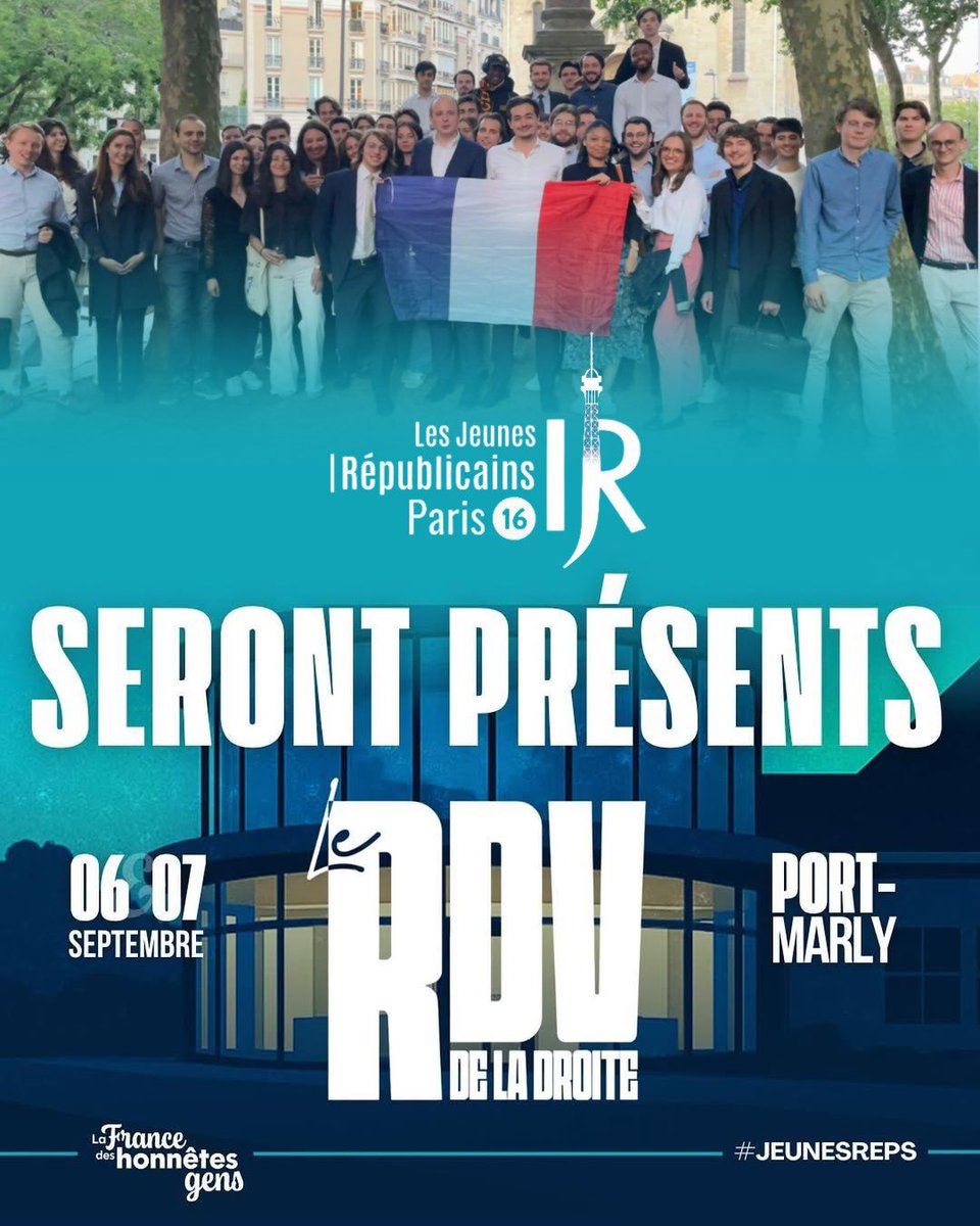 Jeunes Républicains Paris 16ème tweet media