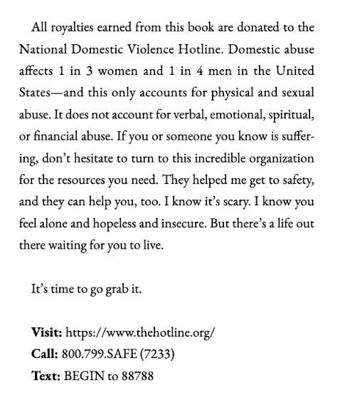 A friendly reminder that the reason I am on bed rest and have to use a walker to get around the house is because my abuser gave me a permanent back injury in 2017. If you'd like to help me make a difference in other victims'/survivors' lives, please consider preor*ering a copy of