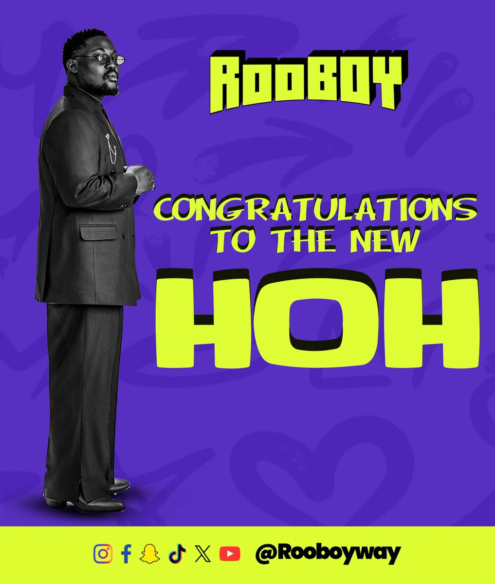 rooboyway's tweet photo. Congratulations to the man of the Moment!!

Rooboy has worked had for this and he earned it diligently!!

E clear abi E no clear!!

#Rooboy
#rooboytheinfluence 
#Rooboytillday72 https://t.co/0z35BjiFq7
