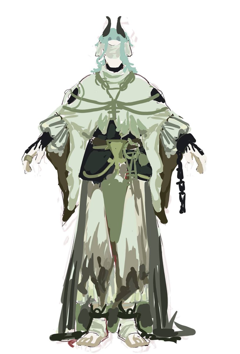 Wip design (my AU again 😭)