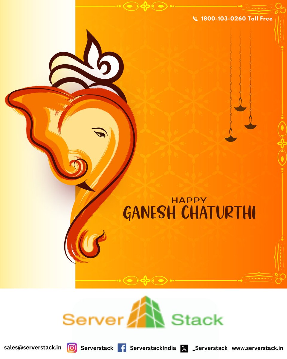 _Serverstack's tweet image. Happy Ganesh Chaturthi from Serverstack!
🖥️💫 Bringing tradition and technology together this festive season! 🌸⚡
Read More 👉 tinyurl.com/yp5esvut
#RackServers #serverstack #RackServerSolutions #GanpatiBappaMorya #HappyGaneshChaturthi
