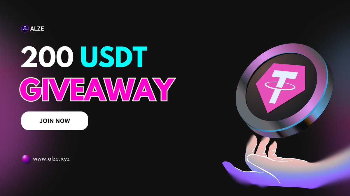 0xAlze's tweet image. $200 USDT Giveaway! 🔥

⏹️Just Submit Wallet Address: docs.google.com/forms/d/13PH6v…