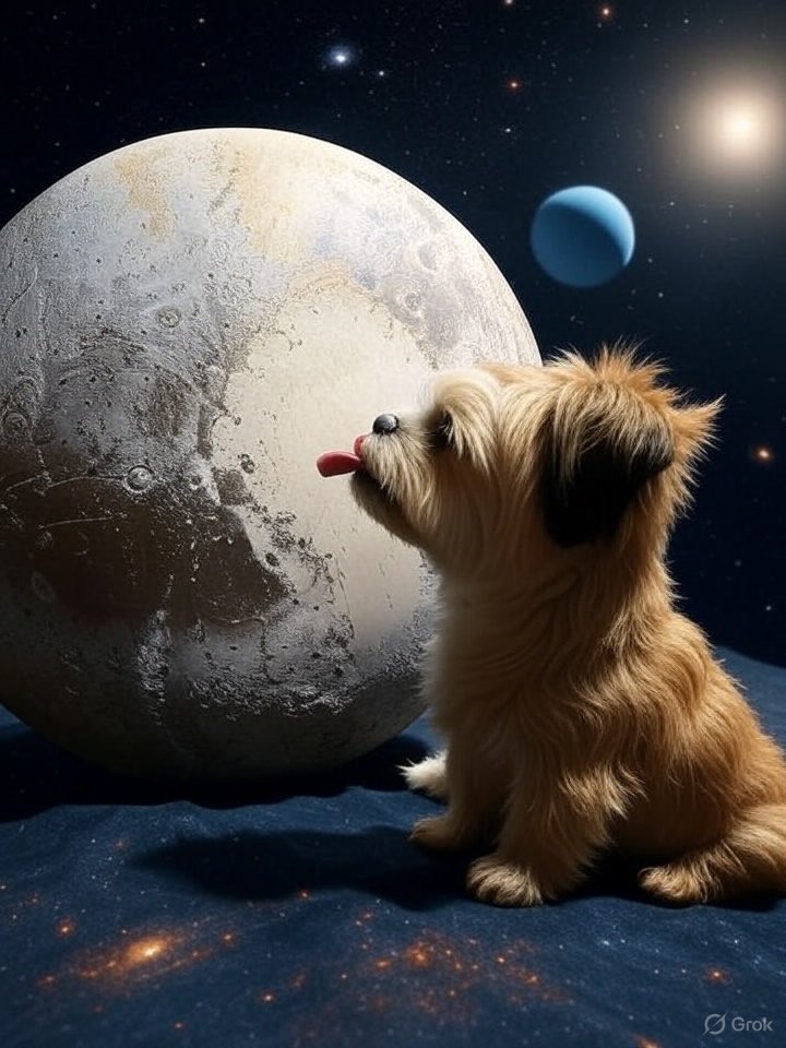 Richard MacLean (@macleanrico) on Twitter photo PLUTO
Pluto 
Licks
Uranus 
To
Orbit 
 #turnplutointoanacronym PLUTO
Pluto 
Licks
Uranus 
To
Orbit 
 #turnplutointoanacronym