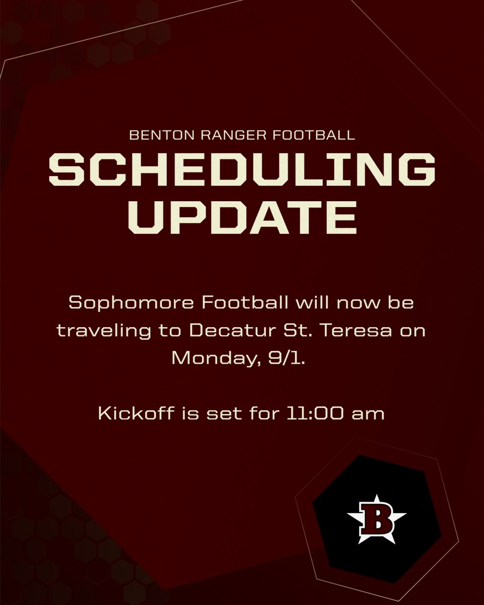 Benton High School (@bchs_sportszone) on Twitter photo 