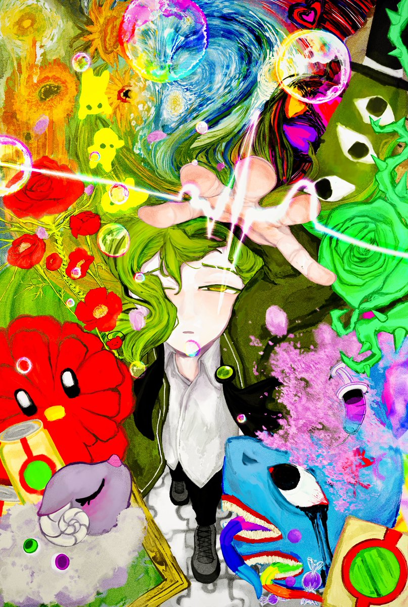 #ネツァク誕生祭2025 
#HappyNetzachDay2025
#삶을_이어나갈_것이라는_용기 
髪がすっかり伸びてしまうよりも途方ない時間の中 君が追って紡いだたくさんの軌跡と光を、私達にも辿らせてくれてありがとうございます。
願わくは、世界が君の秘める好奇心を突き動かす素敵なもので溢れていますように。