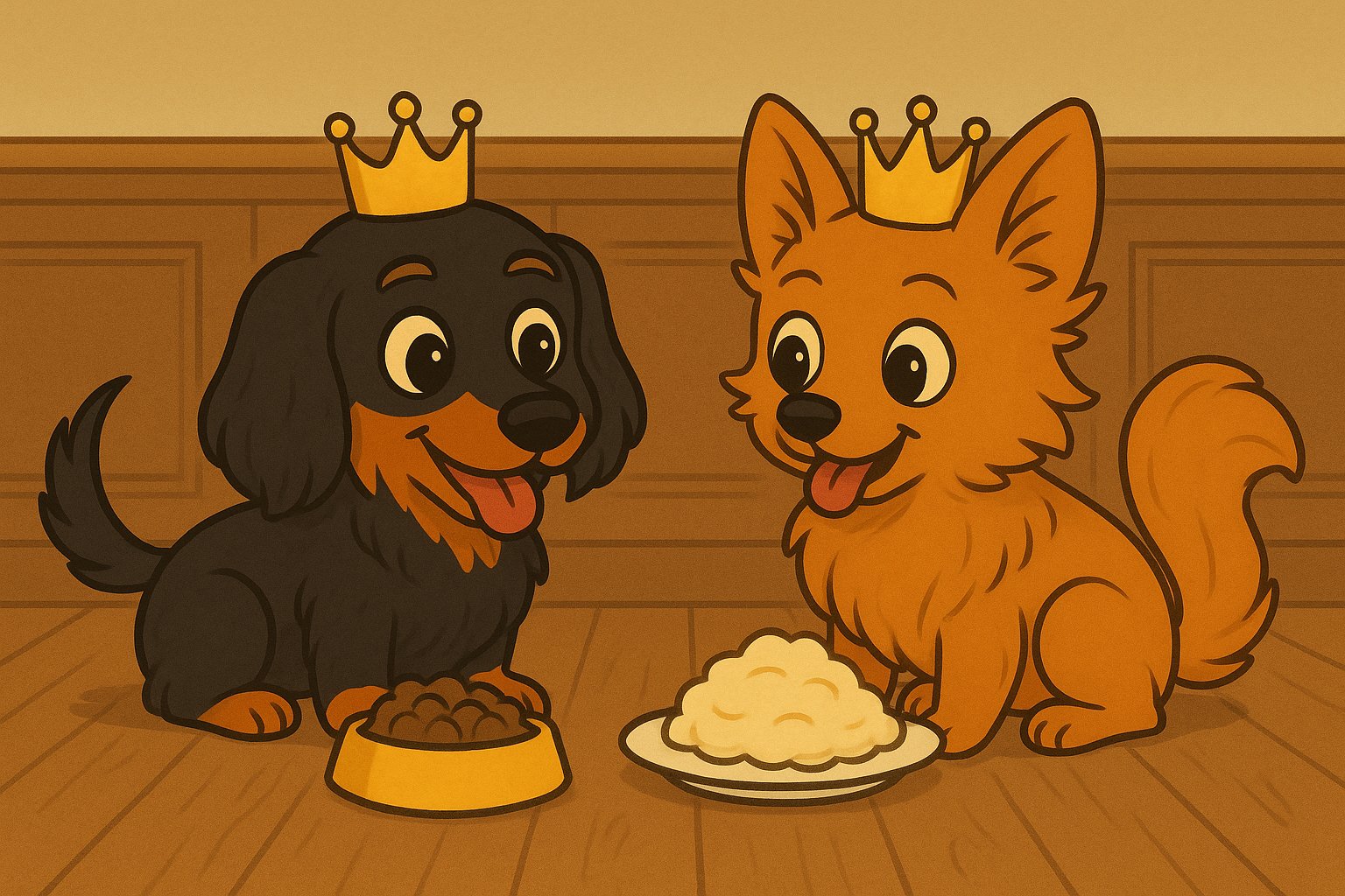 🐾 Beertje & Emma: Koningshuis op vier poten 👑