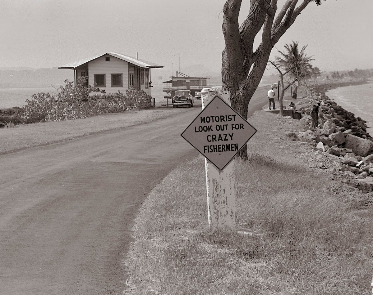 La entrada del Causeway a inicios de la década de 1960.