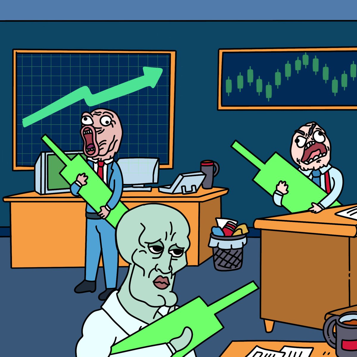 memecoin_index's tweet image. Nothing to see here...

Just a few Titans with their bags. 🚀🤑

platform.memeindex.com