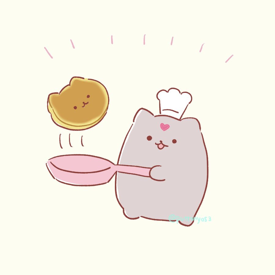 パンケーキ作りぱぷ🥞